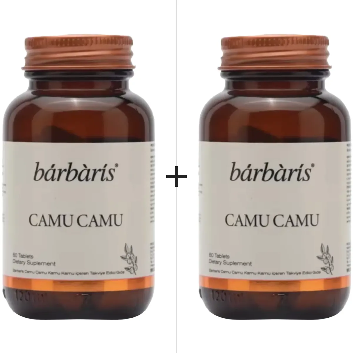 Barbaris Camu Camu 60 Tablet 2'li Paket