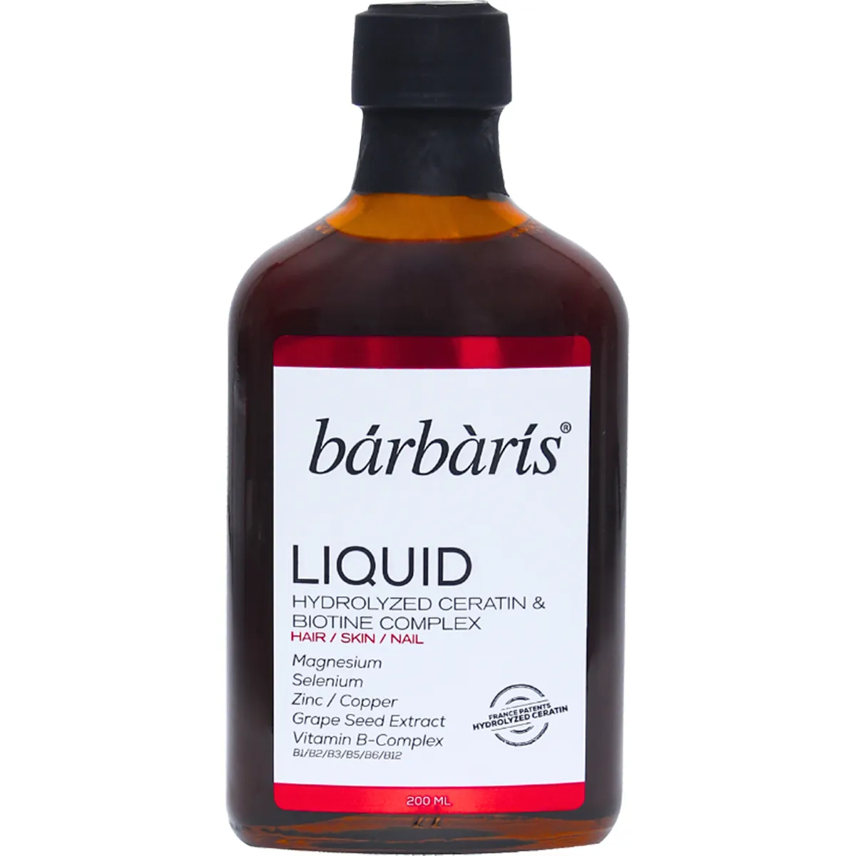 Barbaris Liquid Hydrolyzed Ceratin and Biotin Complex 200 ml 3'lü Paket