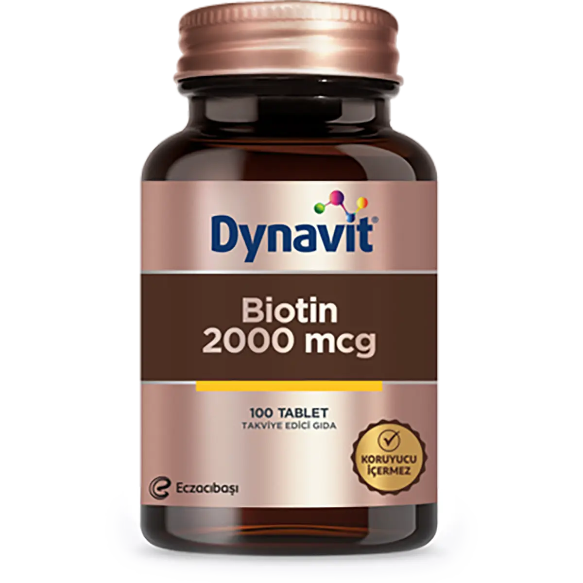 Dynavit Biotin 2000 mcg 100 Tablet