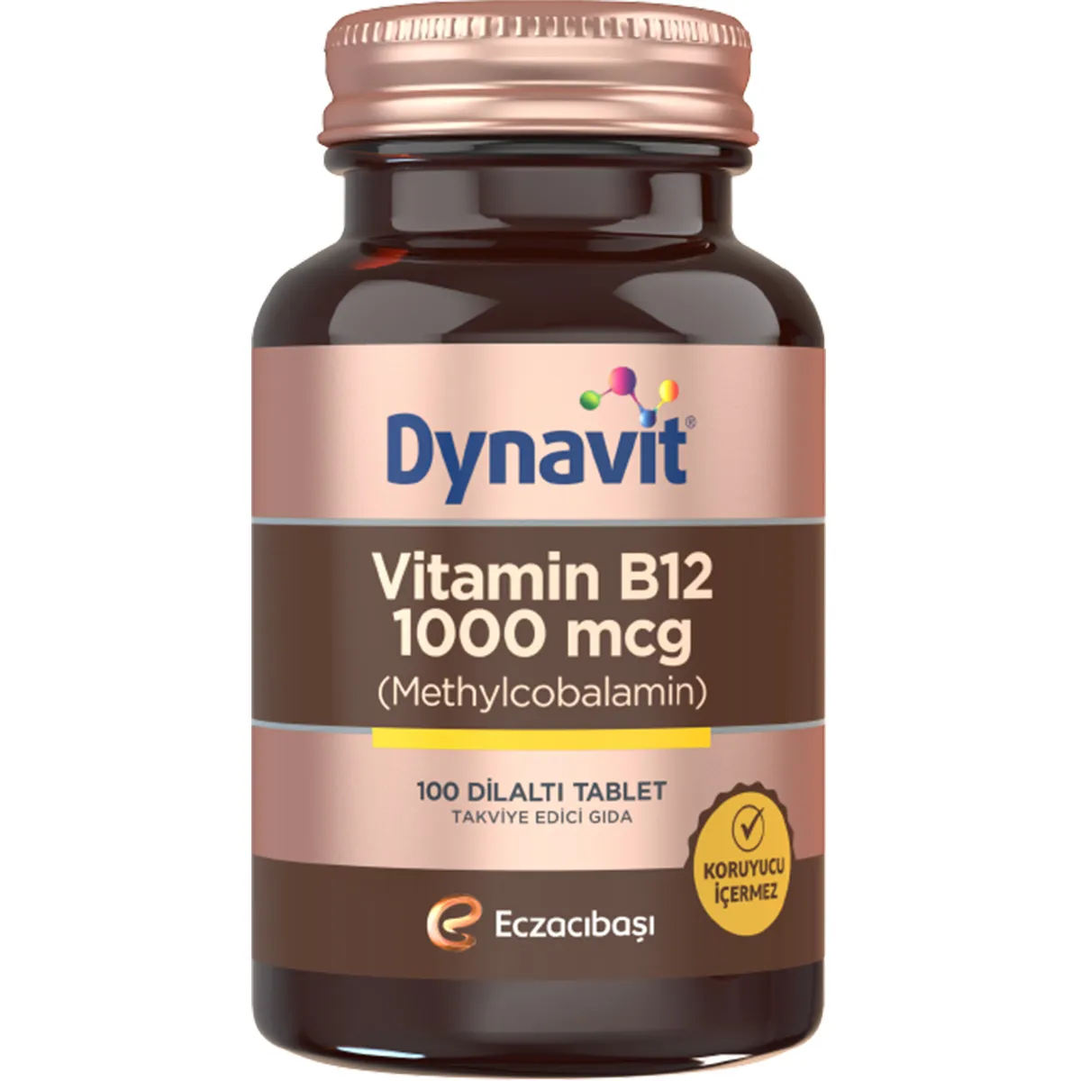 Dynavit Vitamin B12 1000 mcg 100 Tablet