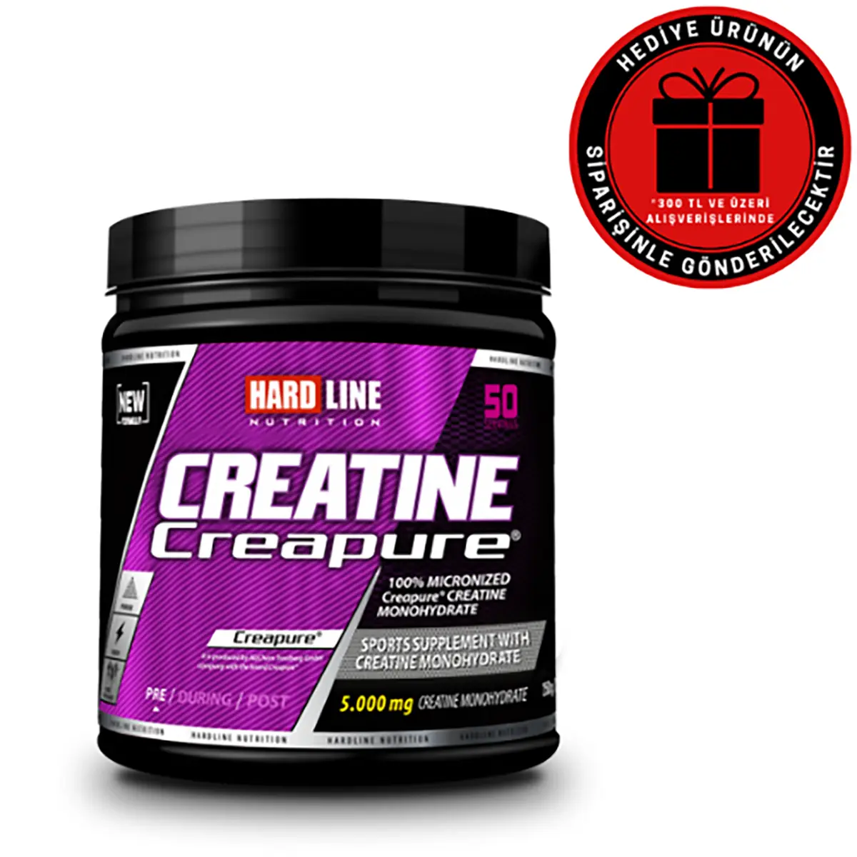 Hardline Nutrition Creatine Creapure 250 g