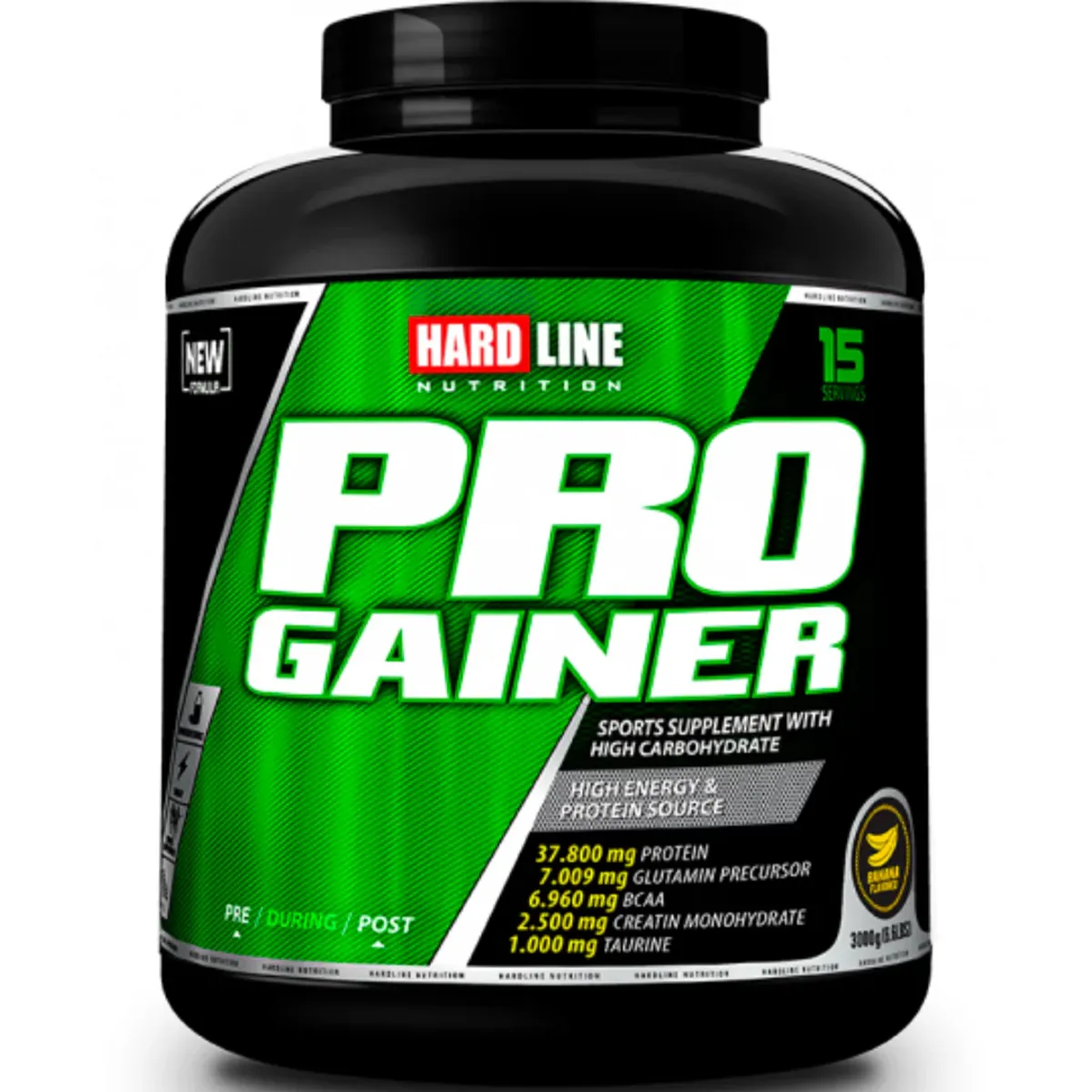 Hardline Nutrition Progainer Muz 3000 g