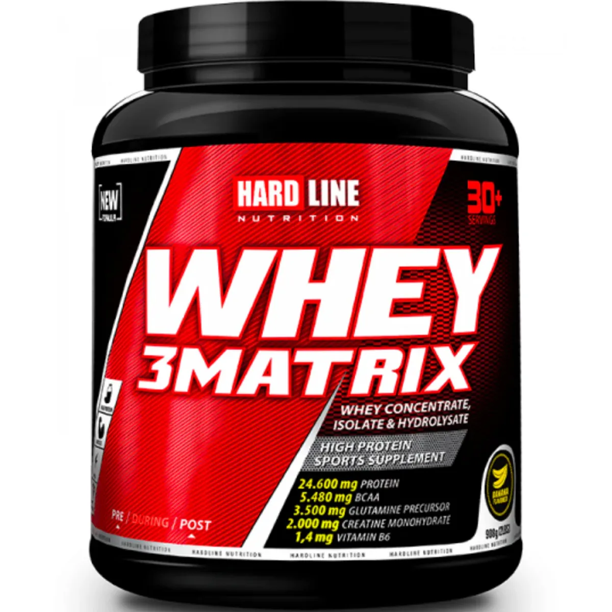 Hardline Nutrition Whey 3Matrix Muzlu 2300 g