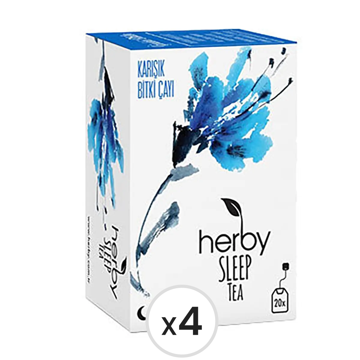 Herby Sleep Tea 20'li Bitki Çayı 4'lü Paket