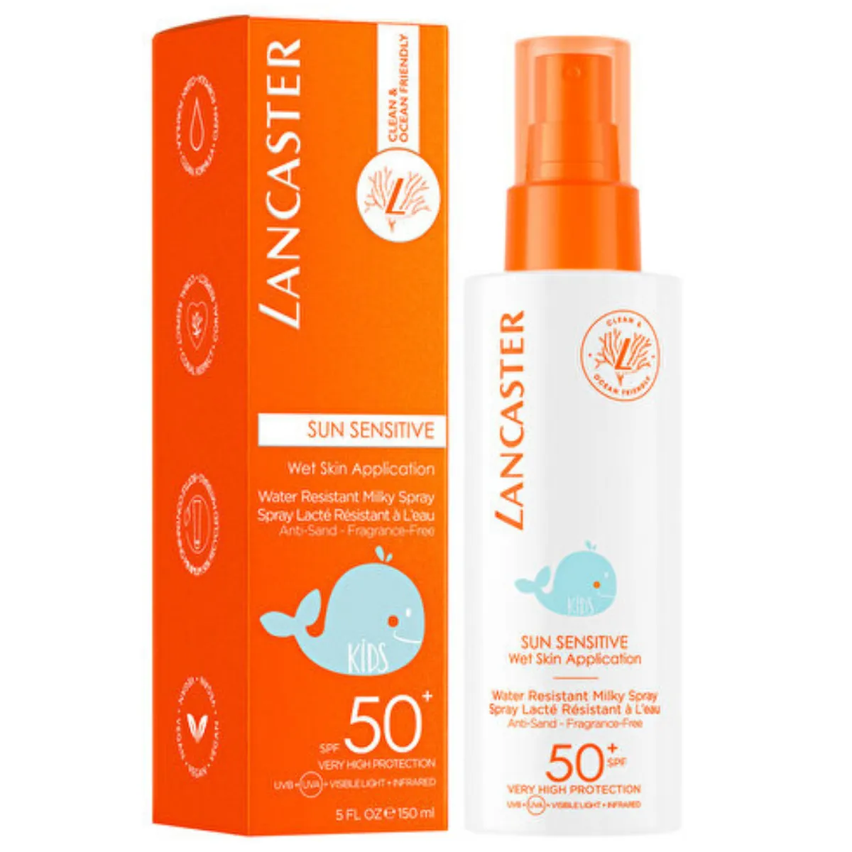 Lancaster Sun Sensitive Kids Milky Spray SPF50+ 150 ml