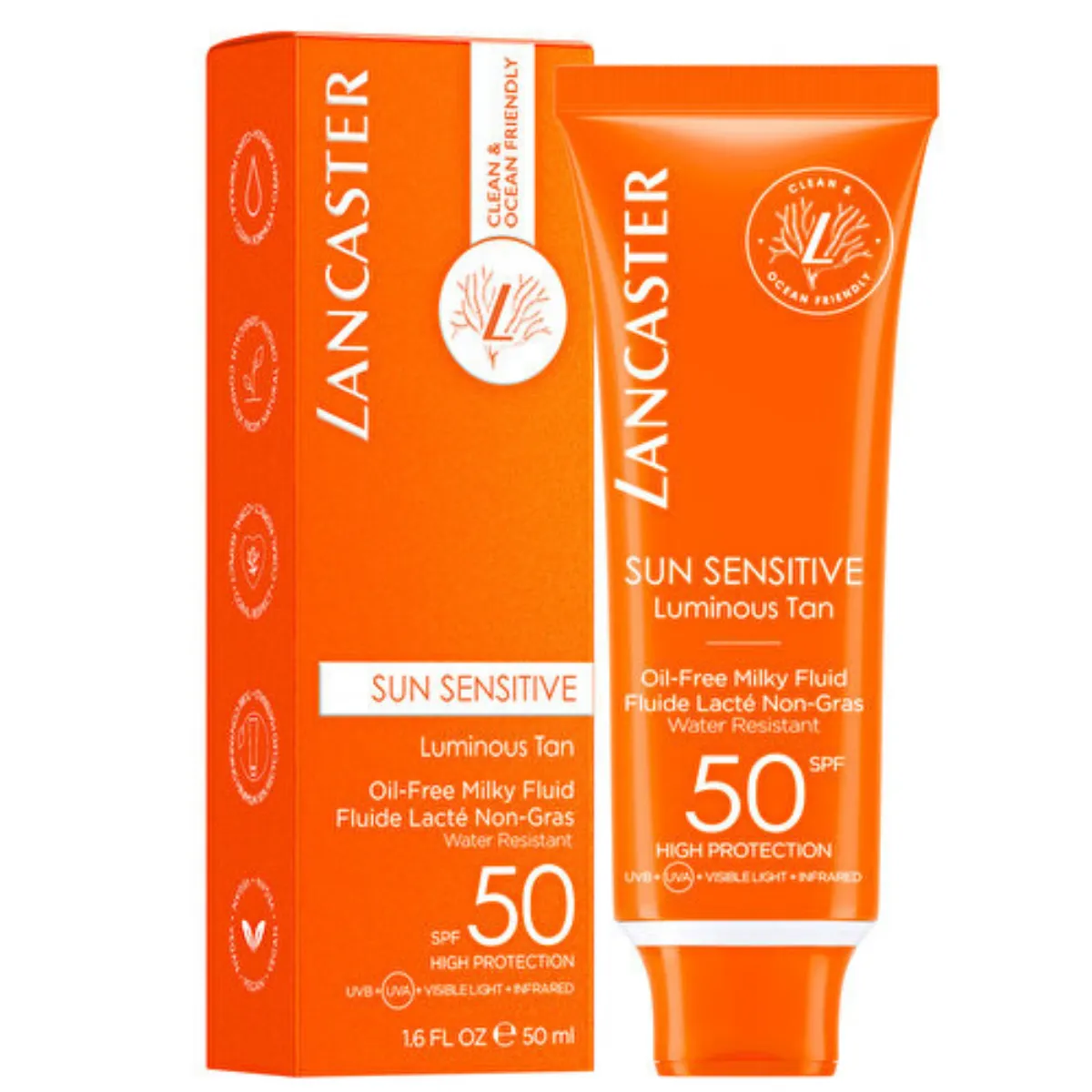 Lancaster Sun Sensitive Oil-Free Milky Fluid SPF50 50 ml