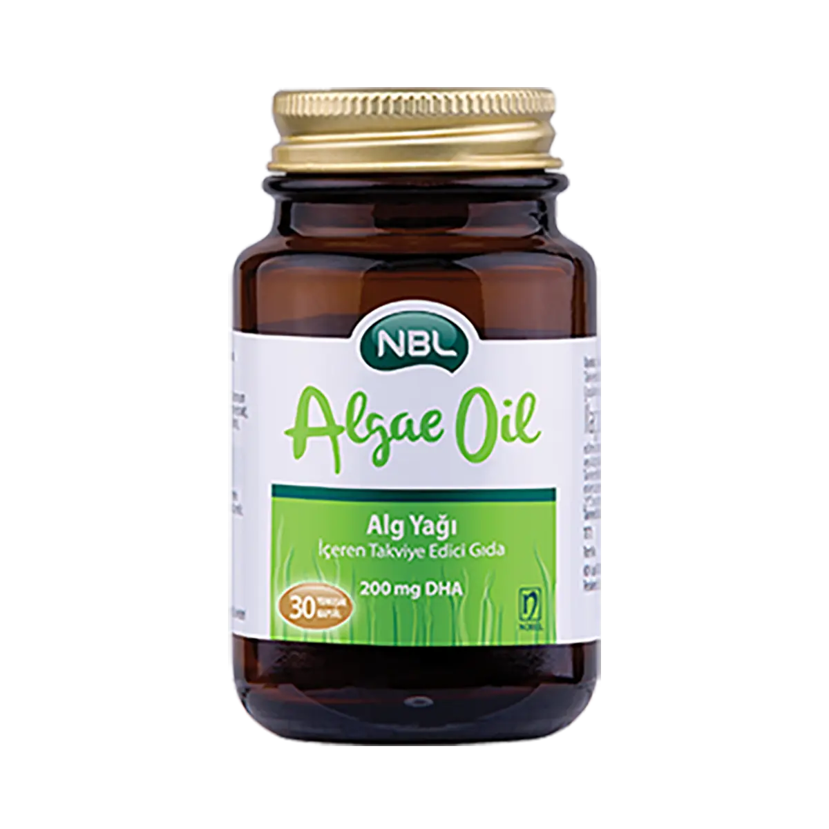 NBL Algae Oil 200 mg 30 Kapsül
