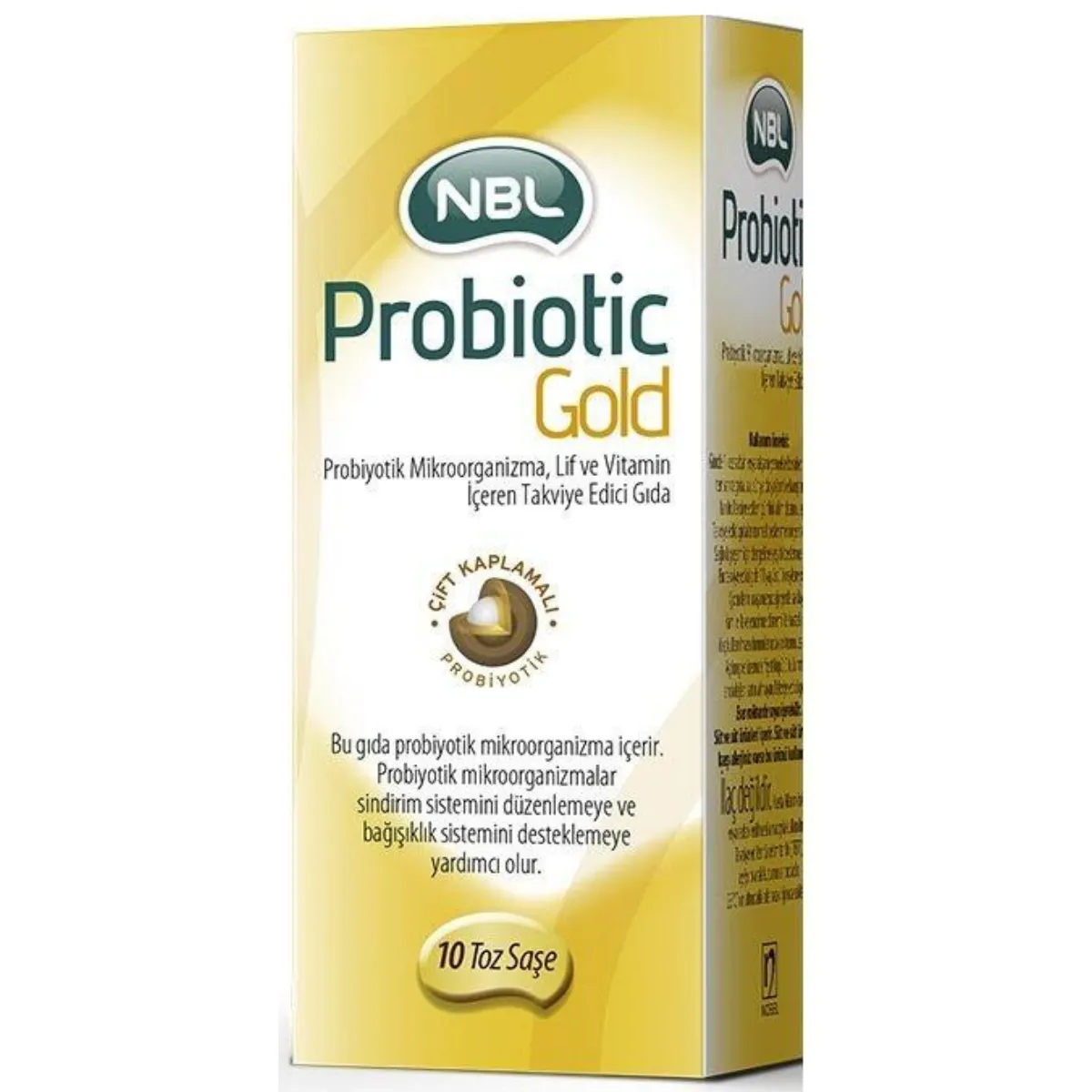 NBL Probiotic Gold Çift Kaplamalı 10 Saşe