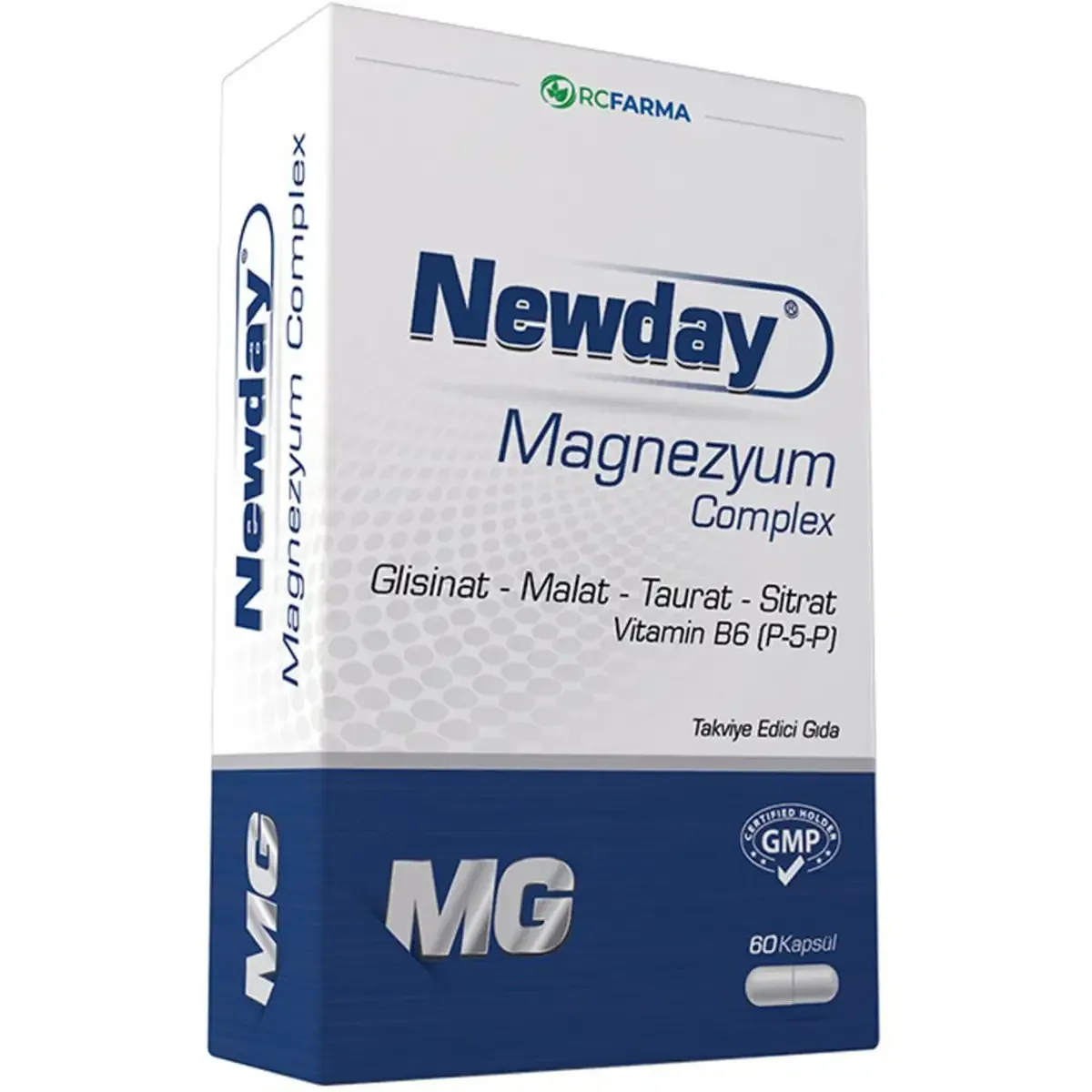 Newday Magnezyum Complex 60 Kapsül