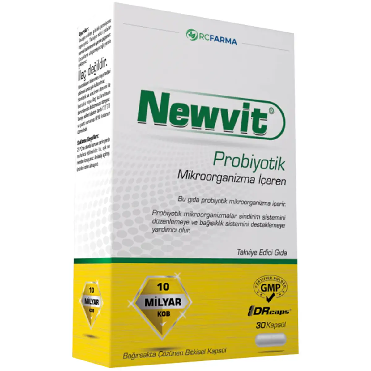 Newvit Probiyotik 30 Kapsül