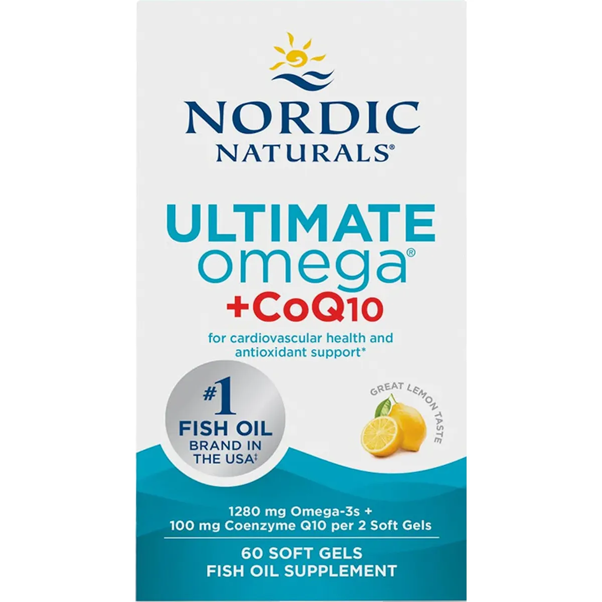 Nordic Naturals Ultimate Omega + CoQ10 60 Softgel Balık Yağı