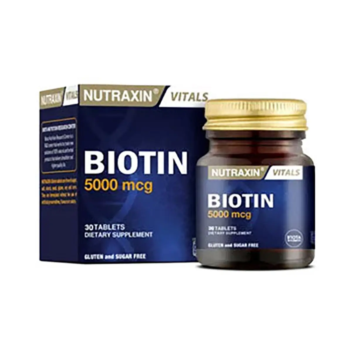 Nutraxin Biotin 5000 mcg 30 Tablet