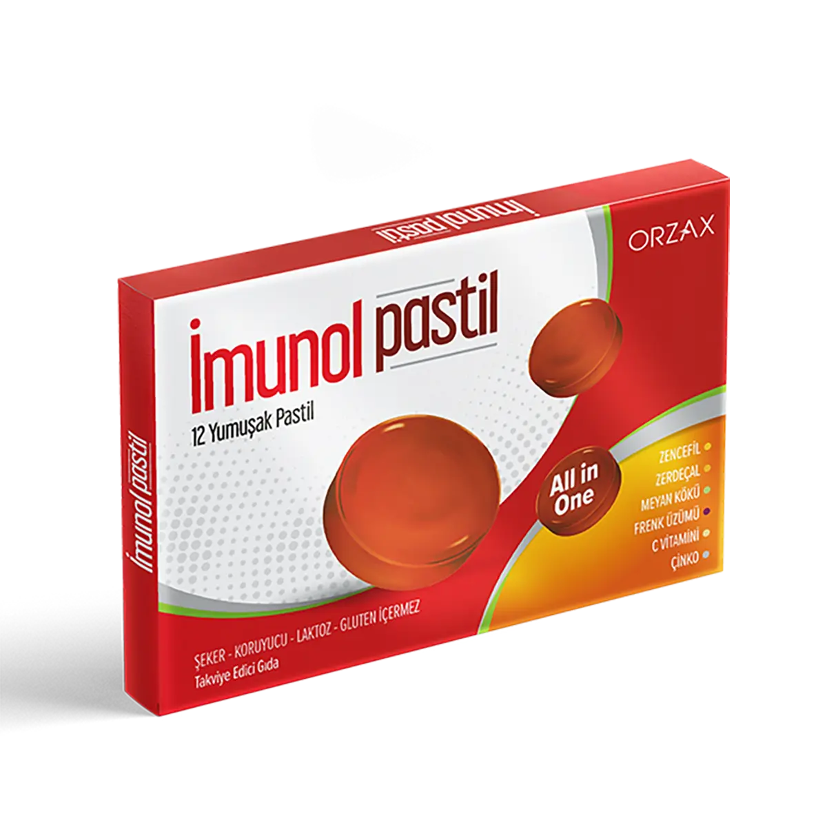 İmunol 12 Yumuşak Pastil