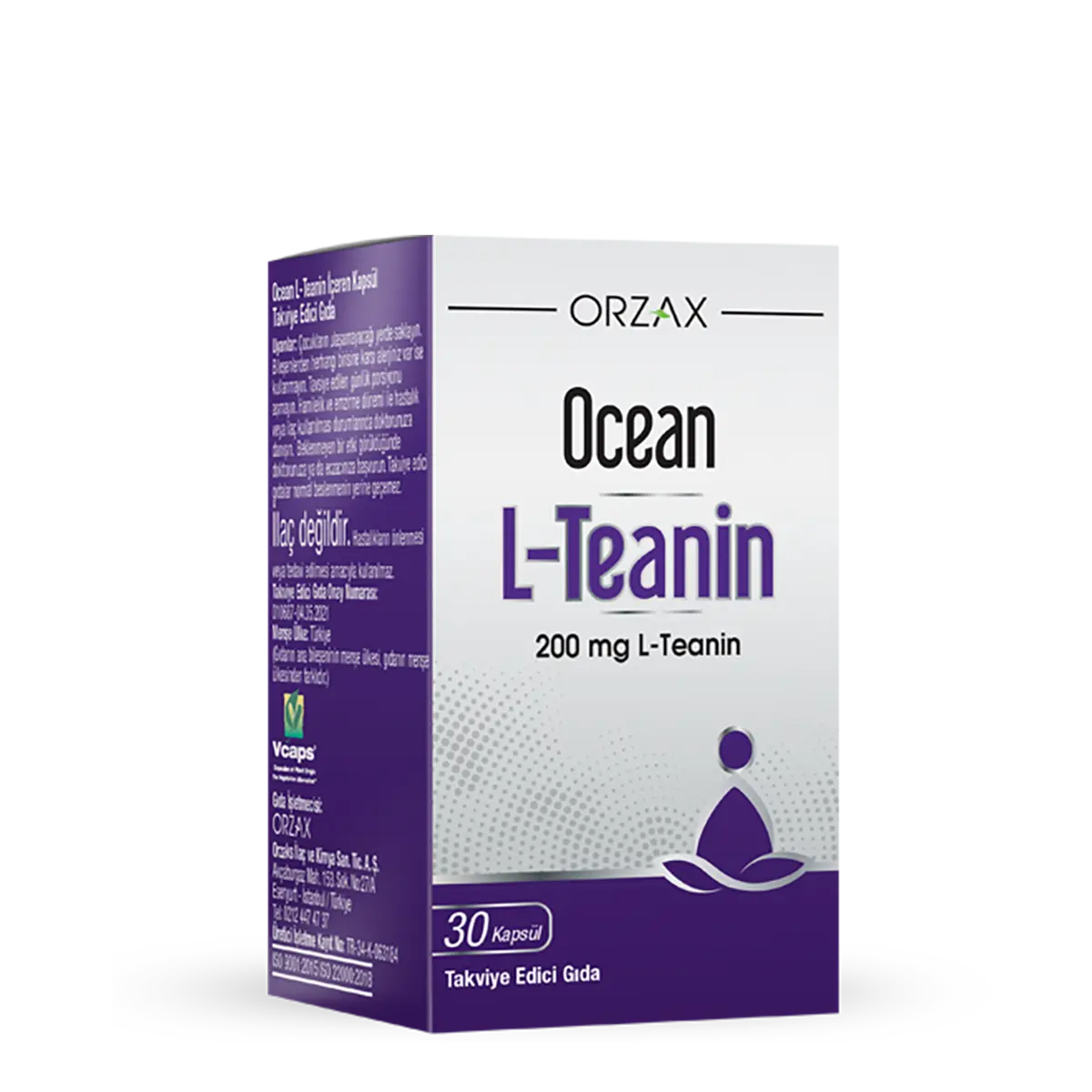 Orzax Ocean L-Teanin 30 Kapsül