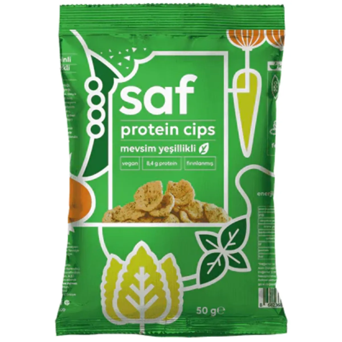 Saf Nutrition Mevsim Yeşillikli Protein Cips 50 g