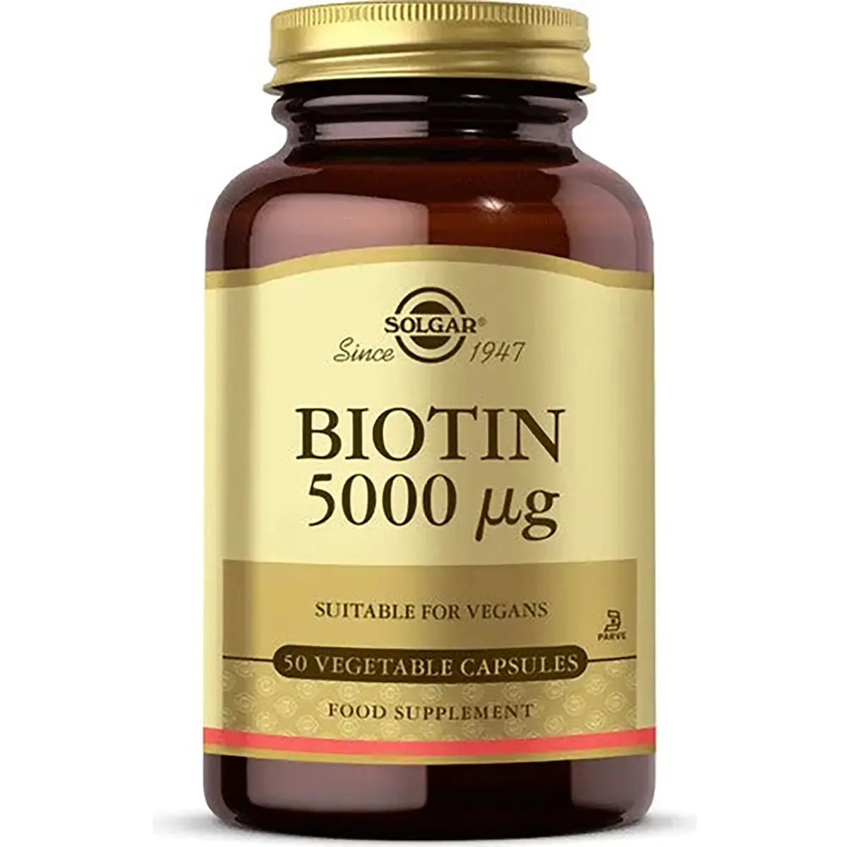 Solgar Biotin 5000 mcg 50 Kapsül