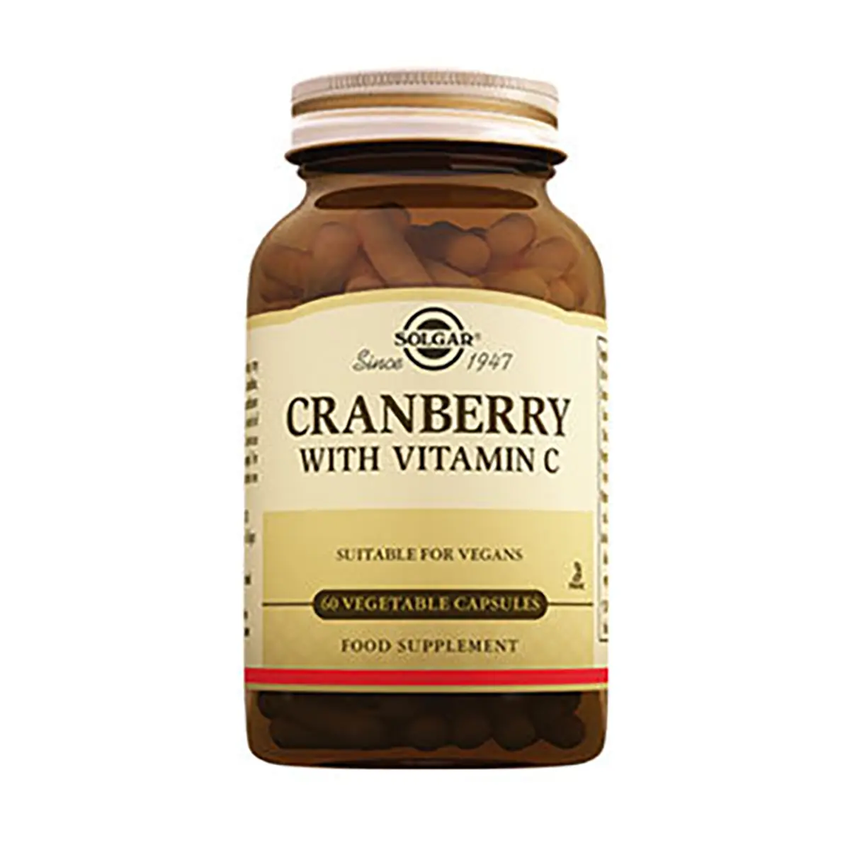 Solgar Cranberry with Vitamin C 60 Kapsül