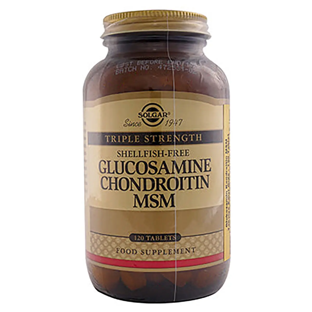 Solgar Glucosamine Chondroitin MSM 120 Tablet