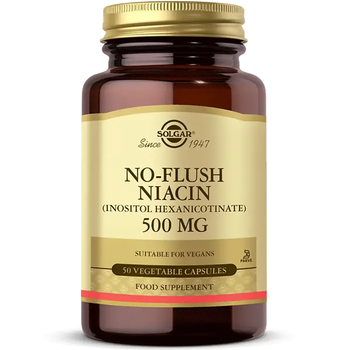 Solgar No Flush Niacin 500 mg 50 Kapsül