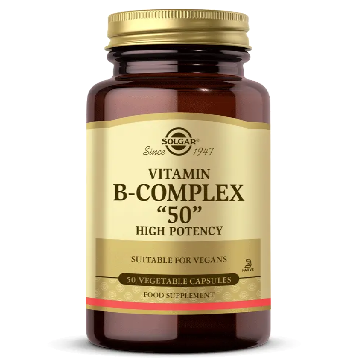 Solgar Vitamin B-Complex "50" 100 Kapsül