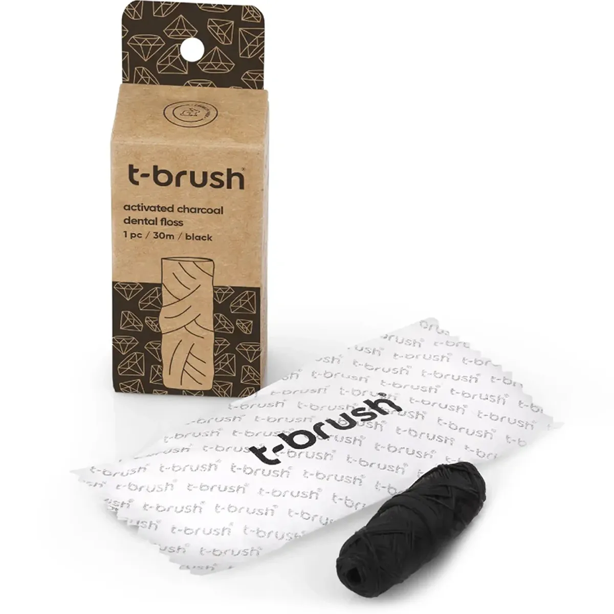 T-Brush Activated Charcoal Diş İpi Refill