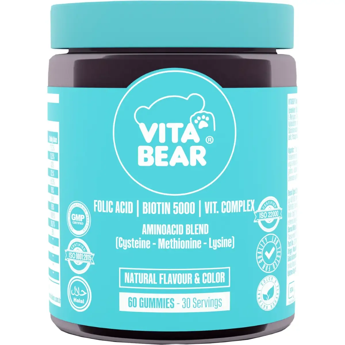 Vita Bear Strong Hair Gummy Saç Vitamini 60 Adet