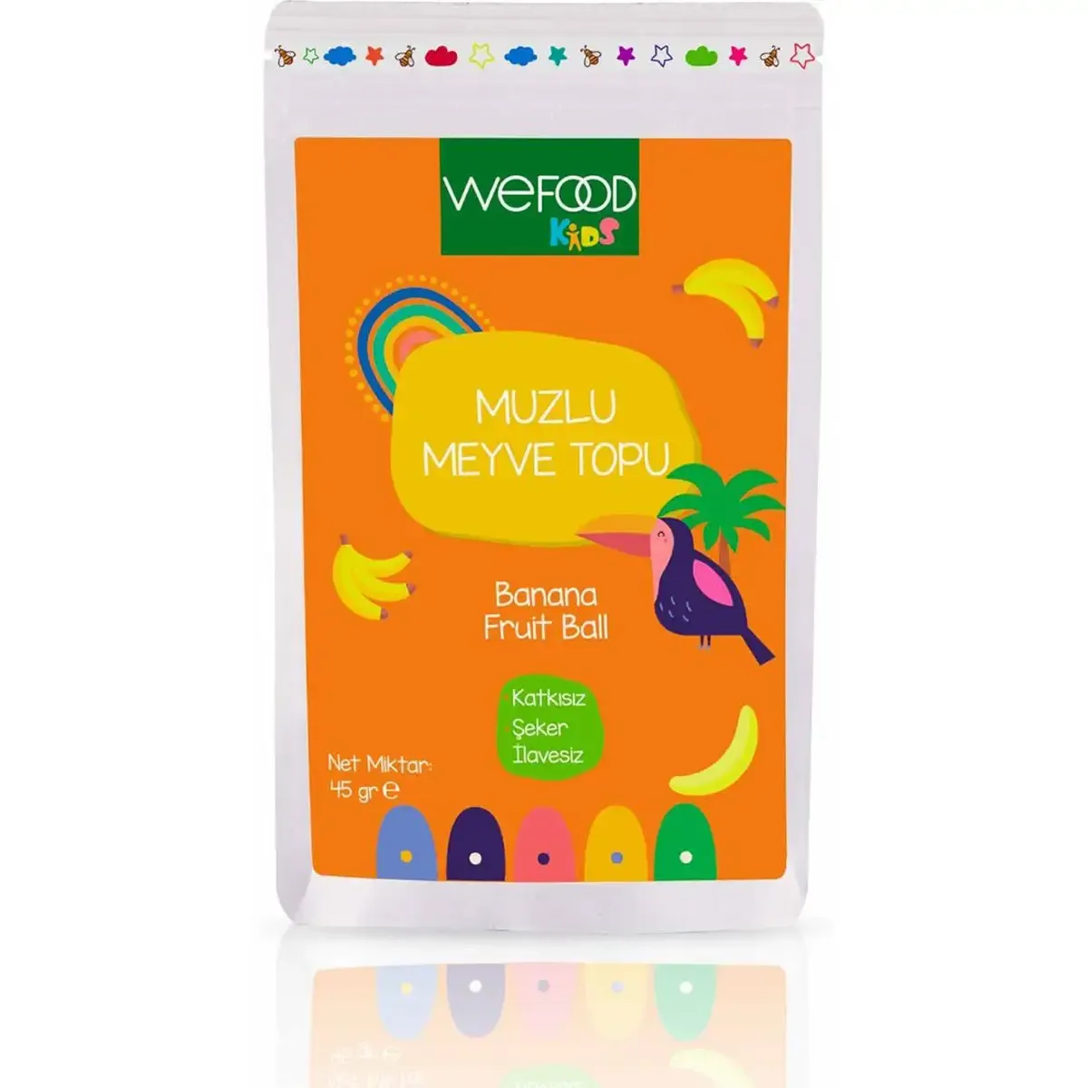 Wefood Kids Muzlu Meyve Topu 45 g