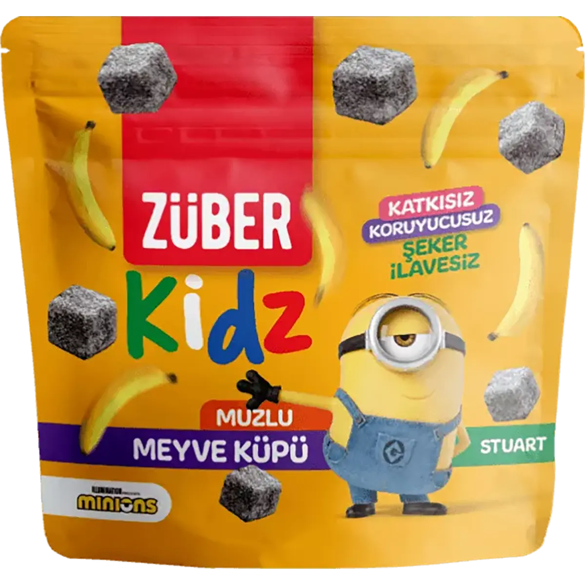 Züber Kidz Muzlu Meyve Küpü 49 g